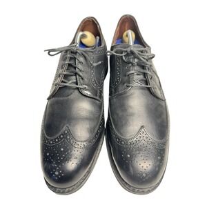 Allen Edmonds Mens 11 D Road Warriors Wingtip Oxford‎ Dress Shoes Black 3350